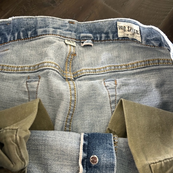 Todd Snyder Distressed Straight Jeans 34x32 - Picture 5 of 5